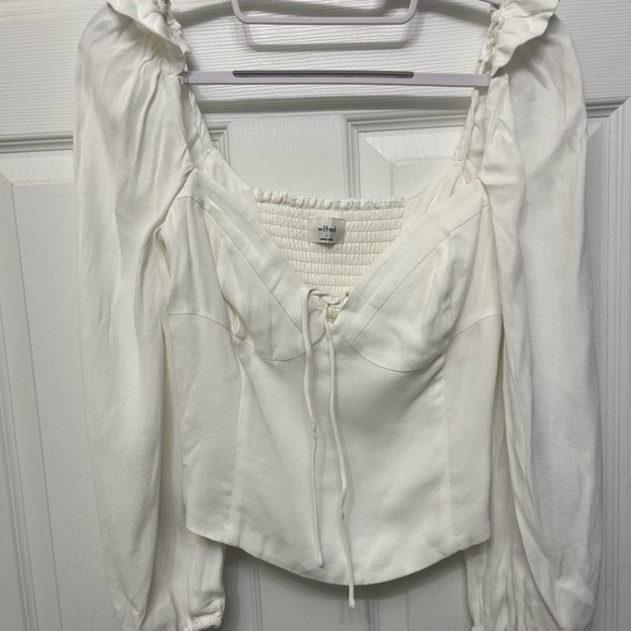 Aritzia Wilfred Novella Blouse - Picture 3 of 8